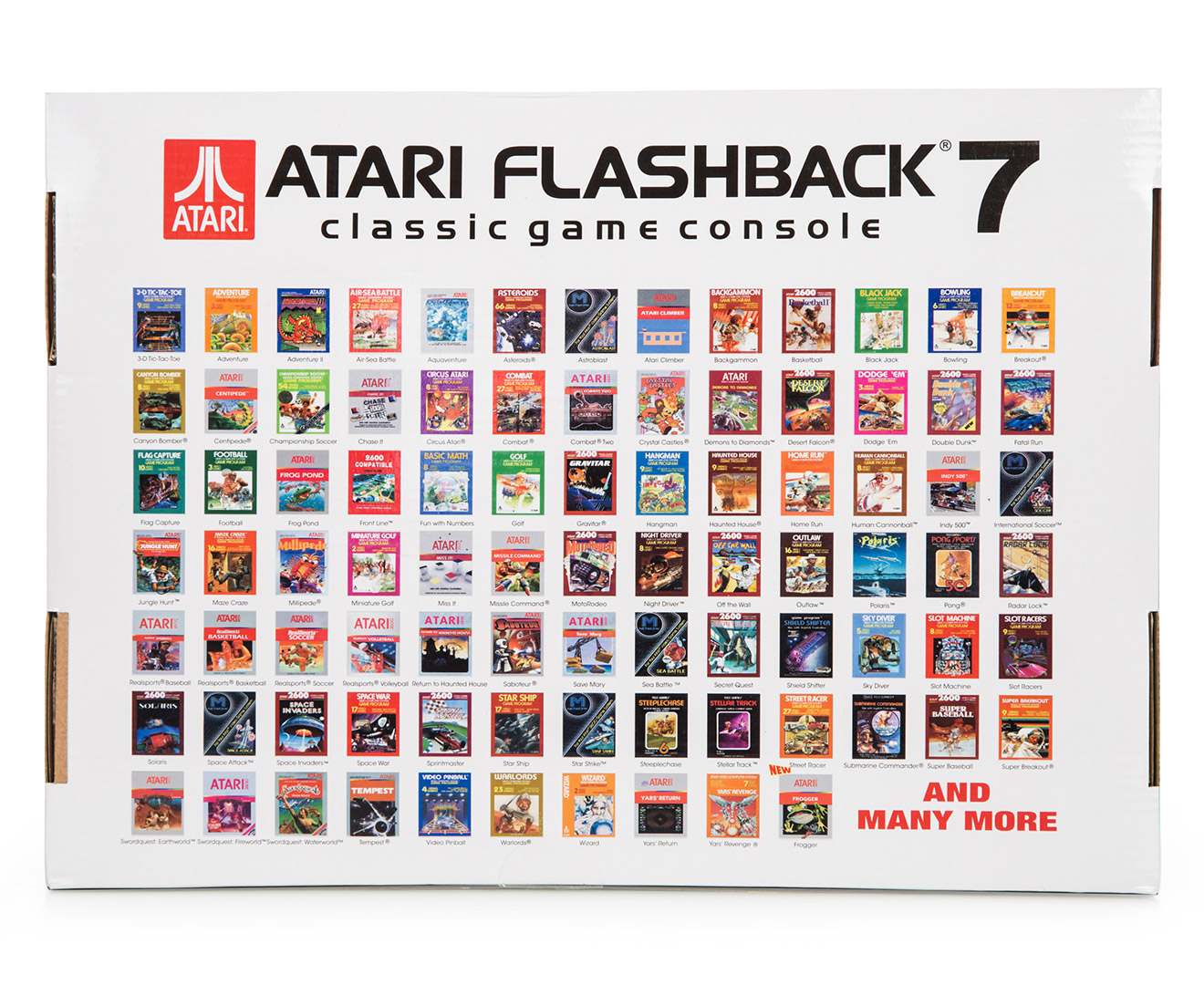 classic atari games list